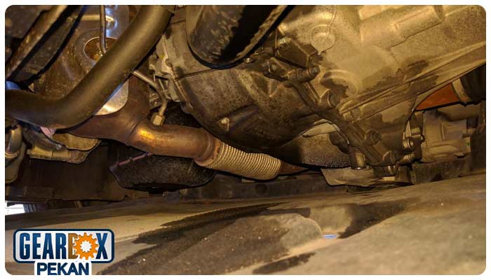 نشتی روغن گیربکس جیلی امگرند X7