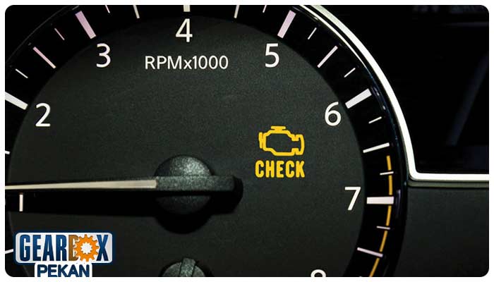 روشن شدن چراغ چک جیلی امگرند 7