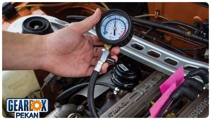 اندازه گیری کمپرس موتور