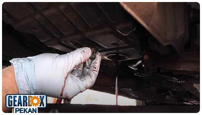 تخلیه روغن گیربکس