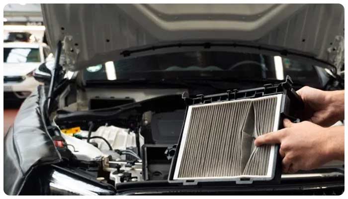 نشتی آب رادیاتور بخاری زیر پای راننده