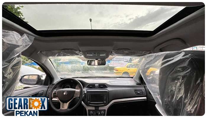 زمان ریست کردن سانروف شاهین