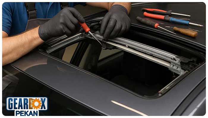 تعمیر سانروف در تعمیرگاه گیربکس پکن