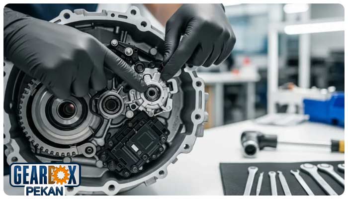 تعمیر گیربکس DCT (دوکلاچه) و هزینه تعمیر 1404 + بررسی کامل 1 علائم خرابی گیربکس دوکلاچه (DCT)