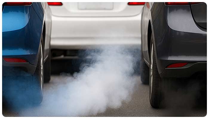 تفاوت دود آبی، دود سفید و دود سیاه در خودرو