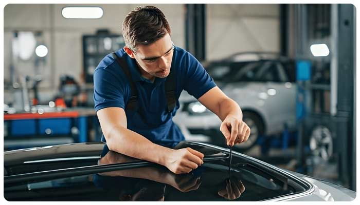 تعمیر سانروف ام وی ام X33