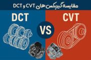 تفاوت گیربکس CVT و DCT