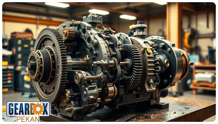 تعمیر گیربکس ام وی ام 22